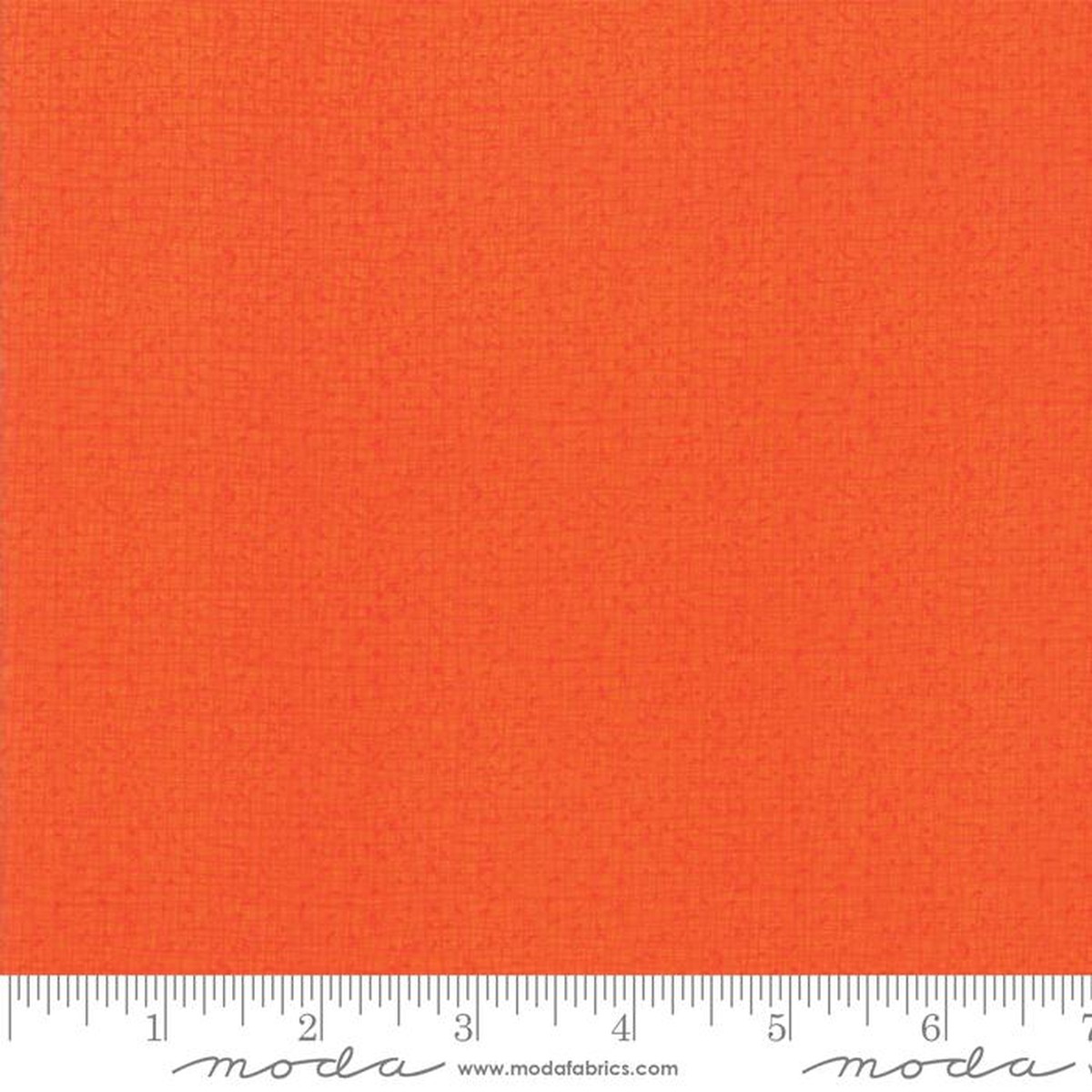 Fabric Moda Thatched Tangerine by the Quarter Yard 48626-82
