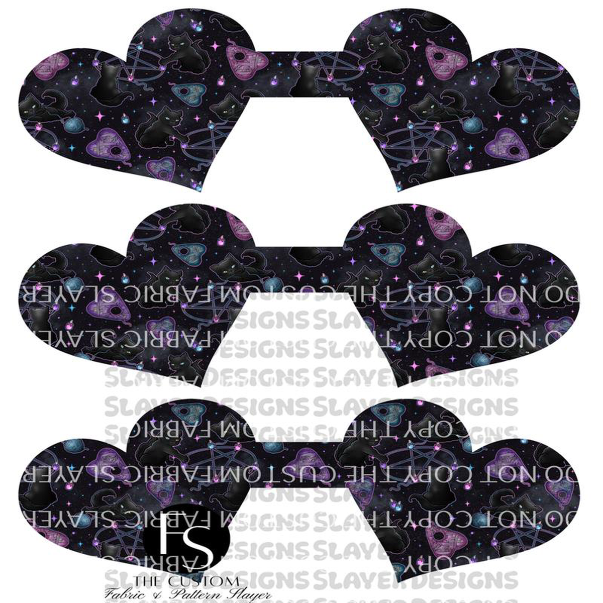 HEARTCHAIN001 8211 Cut and Sew Keychains FABRICSLAYER 8211 Preorder