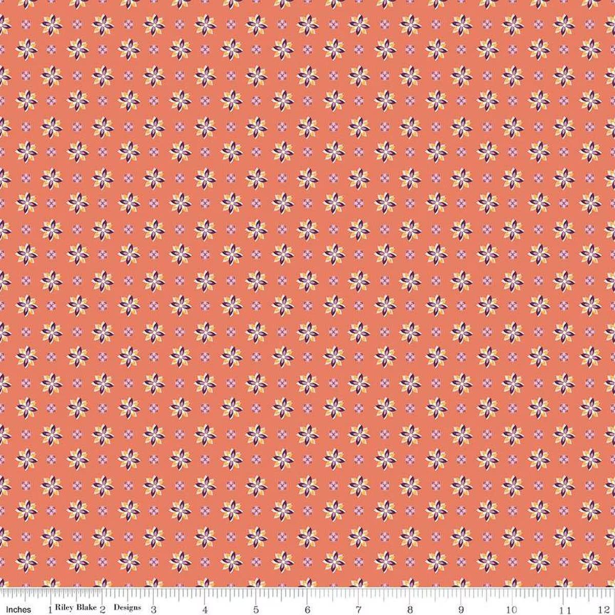 Juju's Petals - Calico Orange