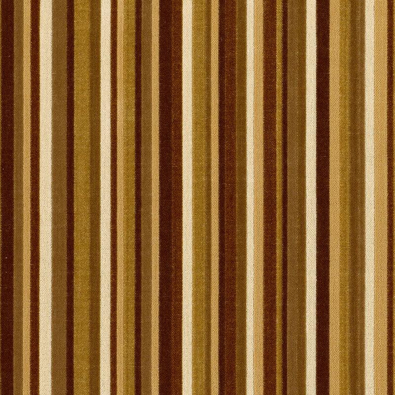 SYNCOPATED VELVET STRIPE | Chamois / Mink