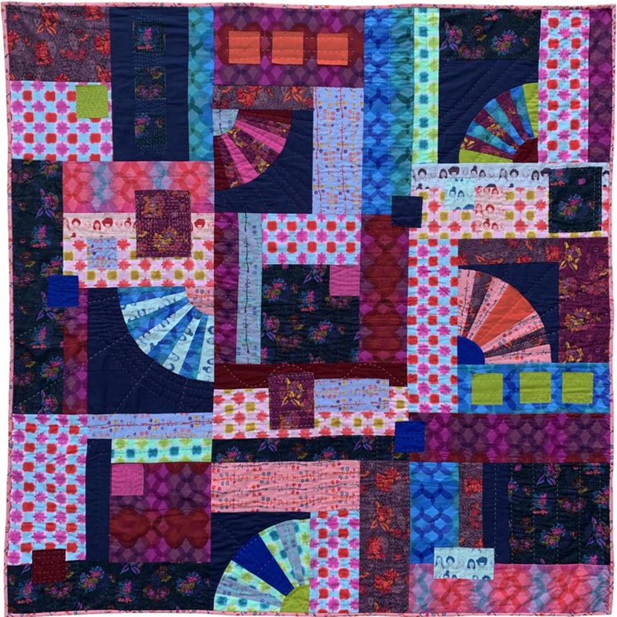 Long Distance Quilt Pattern - downloadable