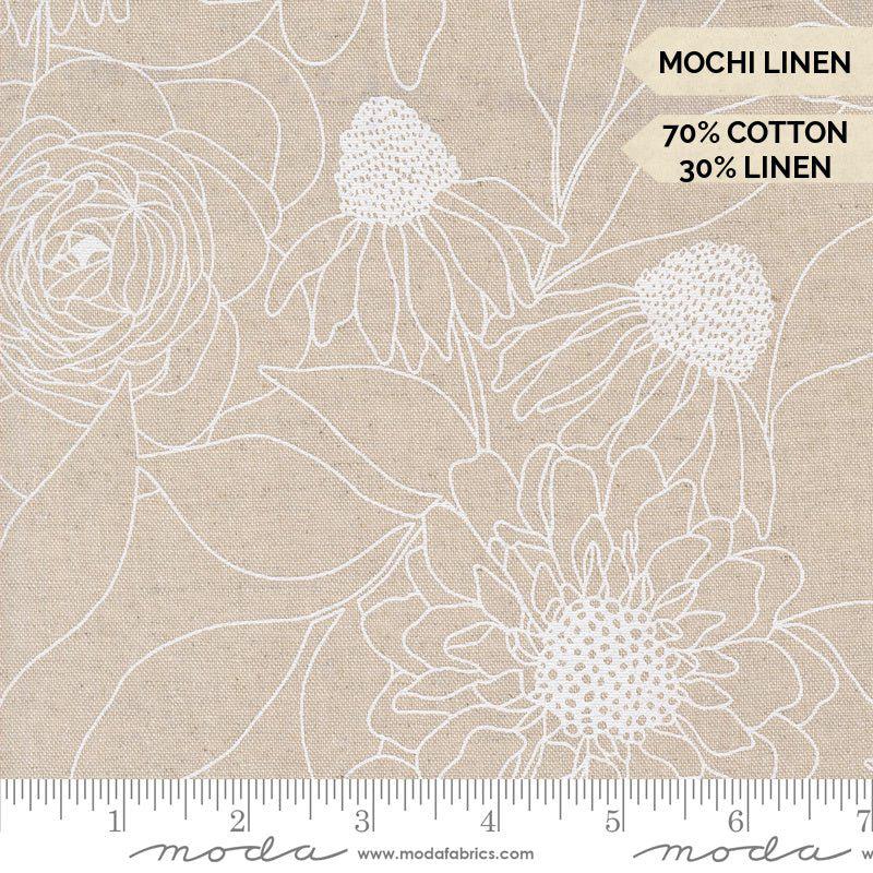 Paper Mochi Linen // Botany by Alli K Design (1/4 yard)