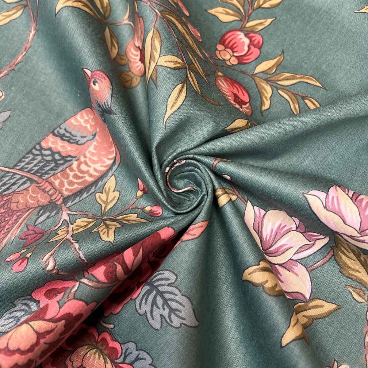 1.6m iLiv Orientalis Jade 100% Cotton Curtain Upholstery Cushion Blind Fabric