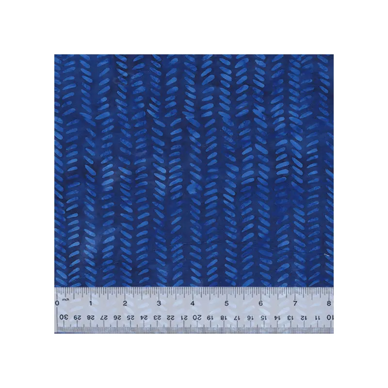 Indigo Batiks Vol. 2 Anthology Fabrics 880Q-4 Royal Stripes Batik Cotton