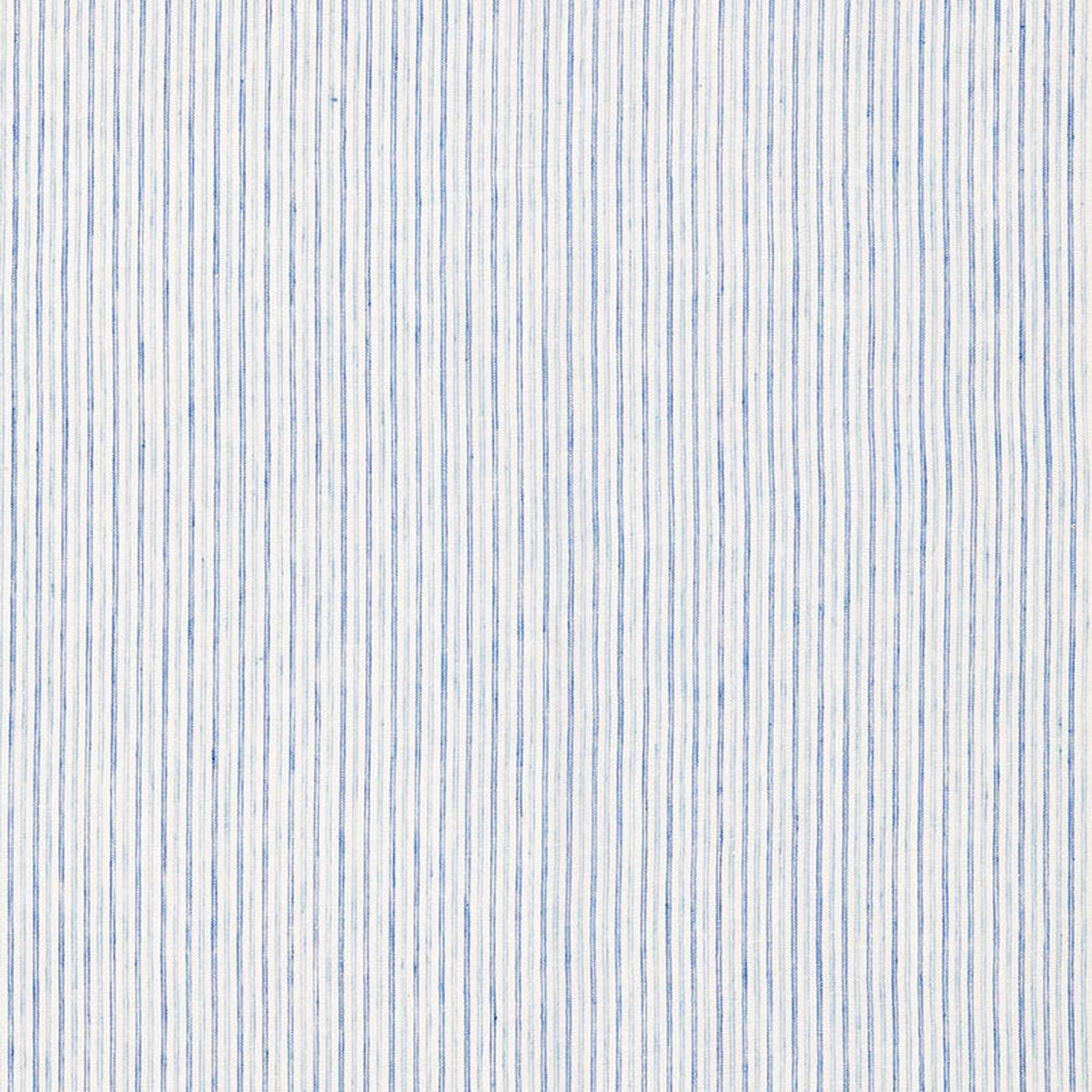 Mackay Linen Stripe Sheer Sky Fabric