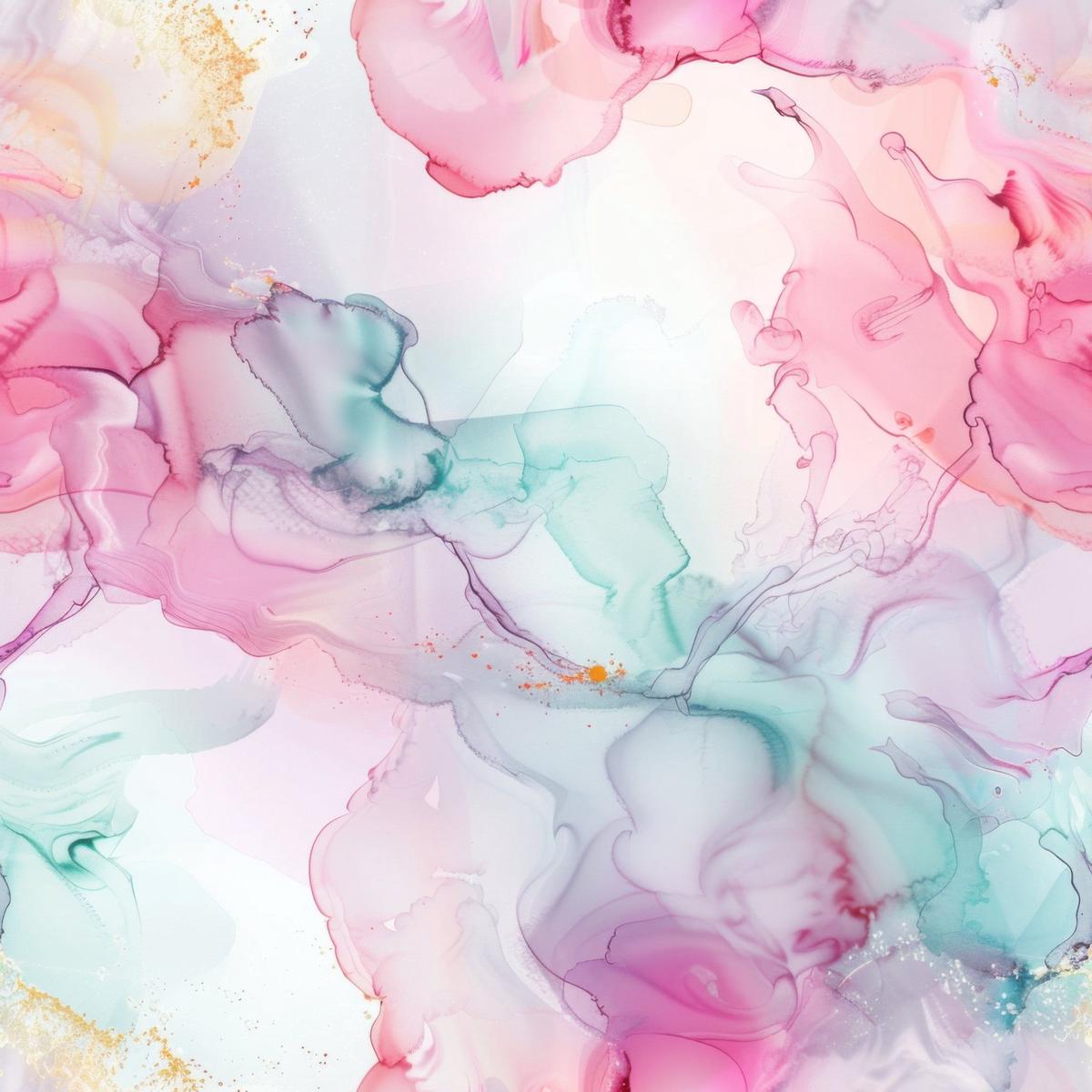 Pastel Alcohol Ink Pattern 2 Quilting Cotton Fabric
