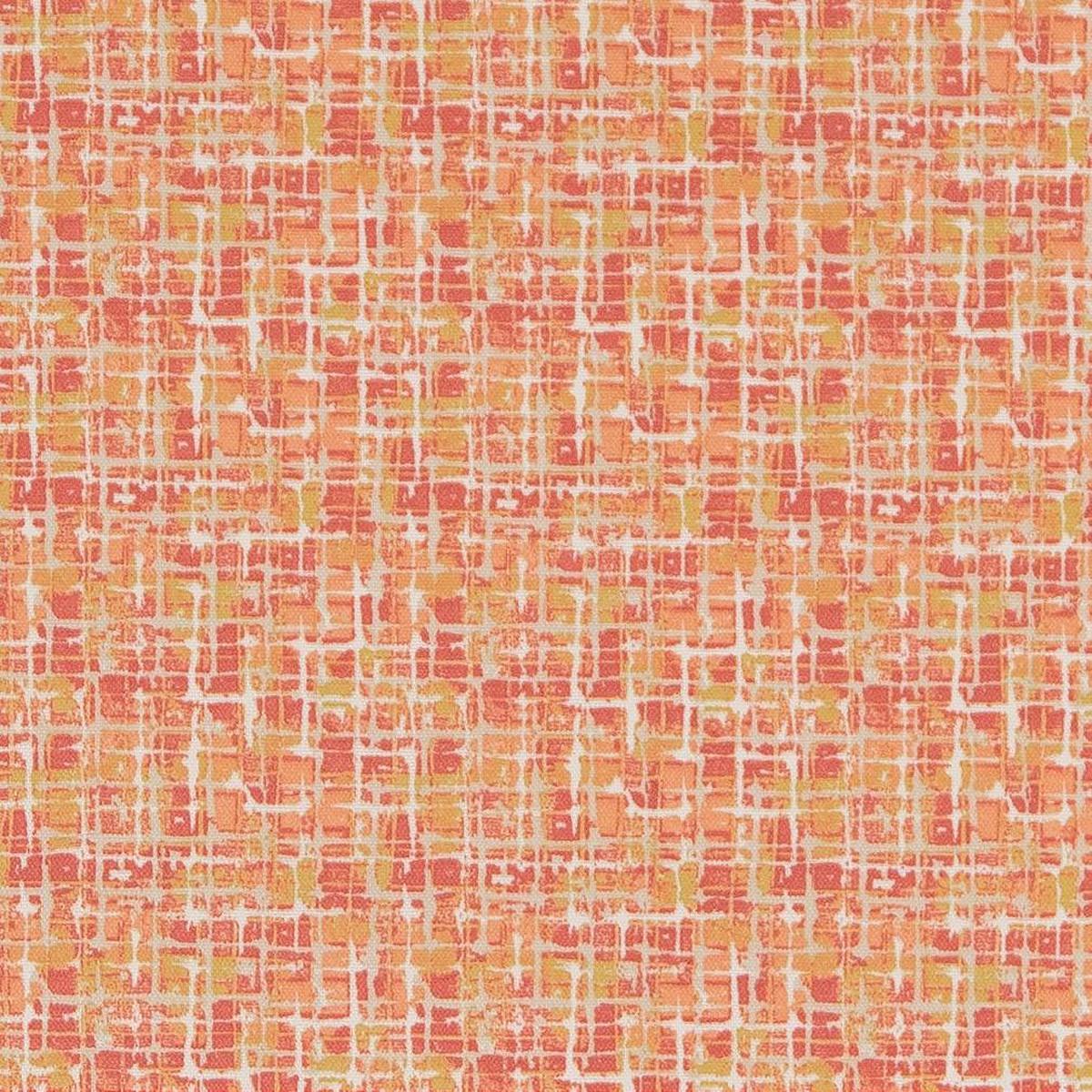 D1671 Abstract & Geometric,Small Scale Coral Coral & Peach Charlotte Fabrics