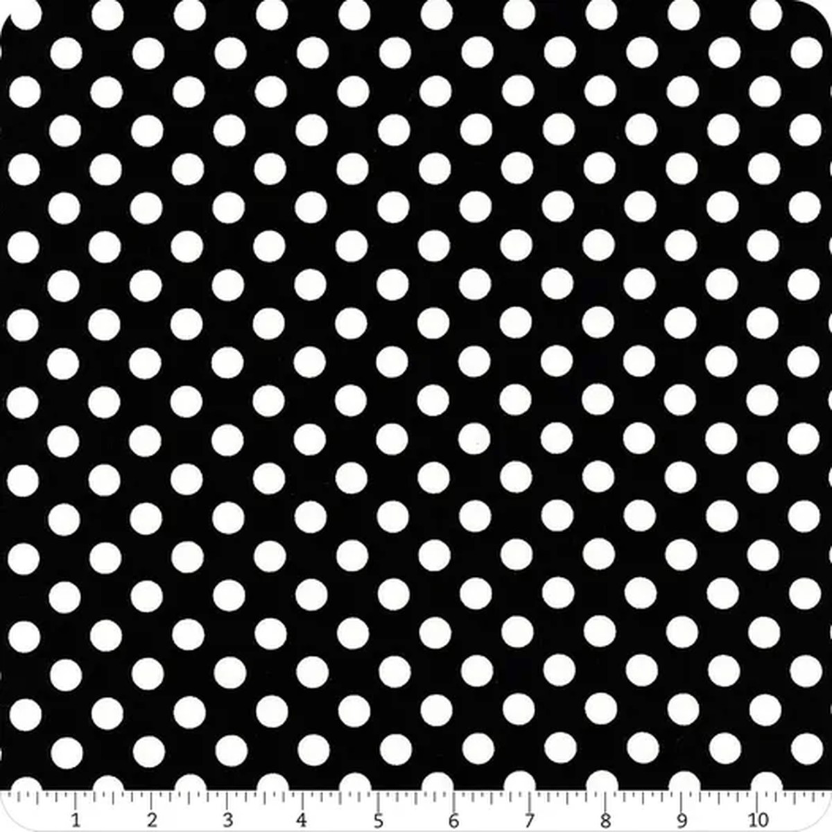 Kimberbell Basics - Large Dots - Black by Maywood Studio