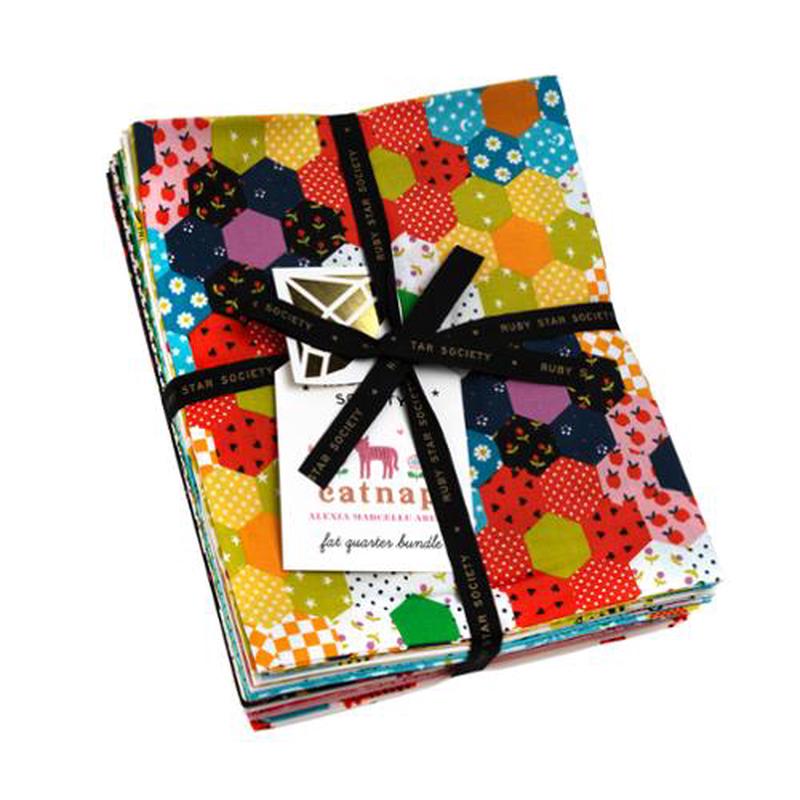 Catnap FQ 27 Fabrics RS4130FQ by Alexia Marcelle Abegg of Ruby Star Society