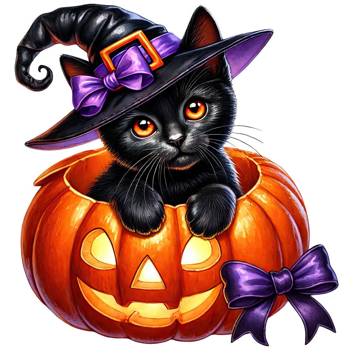 Halloween Wonder Animals Fabric Panel 119