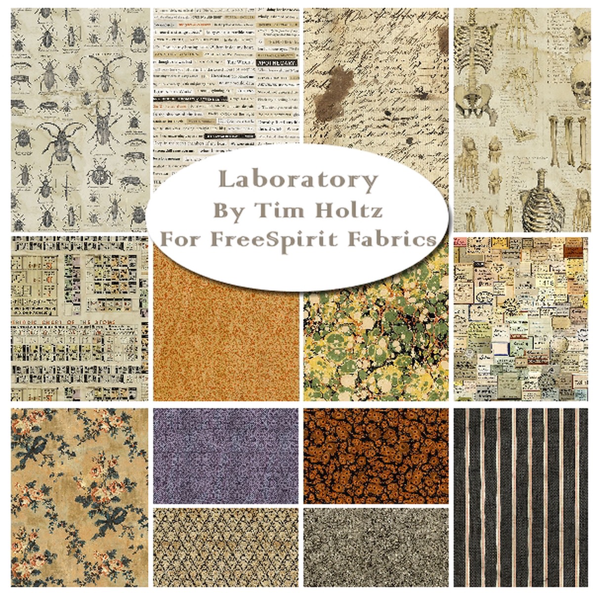 Laboratory Fat Quarter Bundle