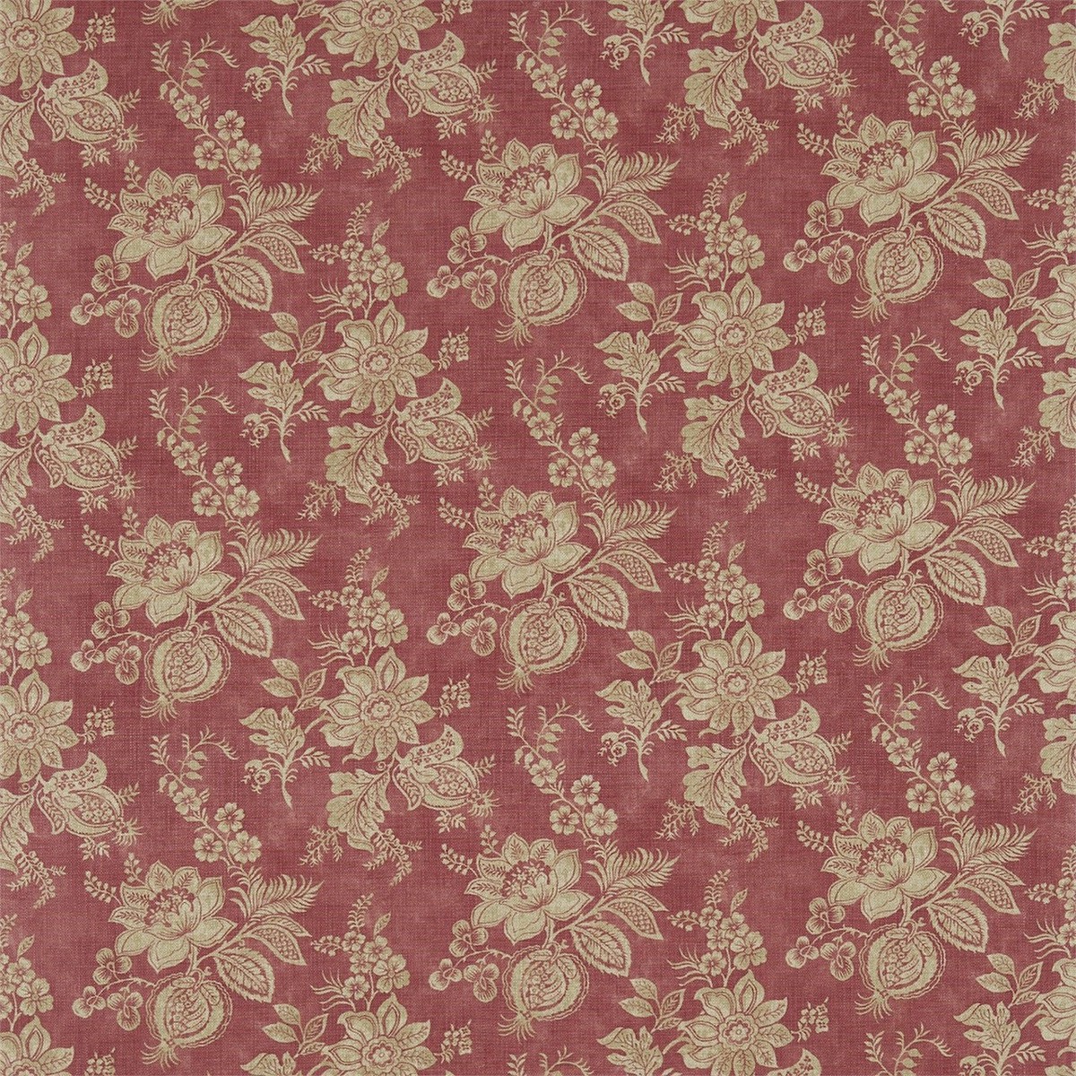Lyon Country House Russet Fabric by Sanderson
