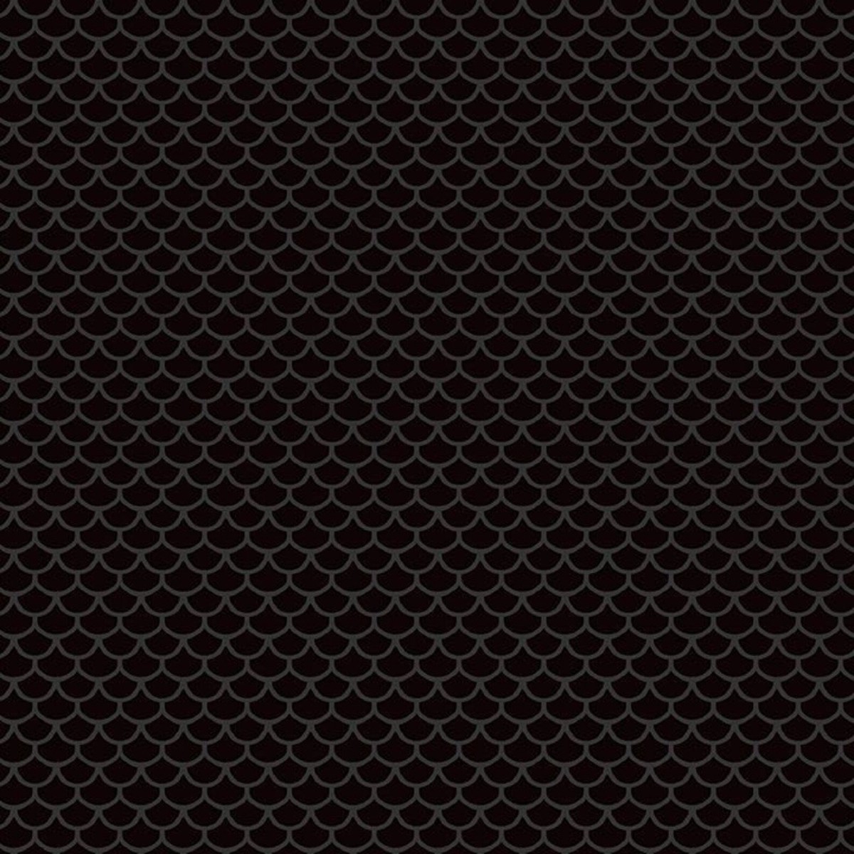 Mermaid Scales - Black | HUE-C1081BLACK