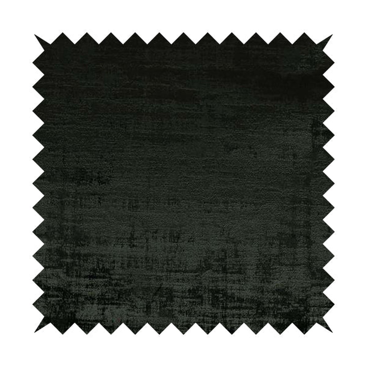 Milan Semi Plain Abstract Soft Velvet Upholstery Furnishing Fabric In Black