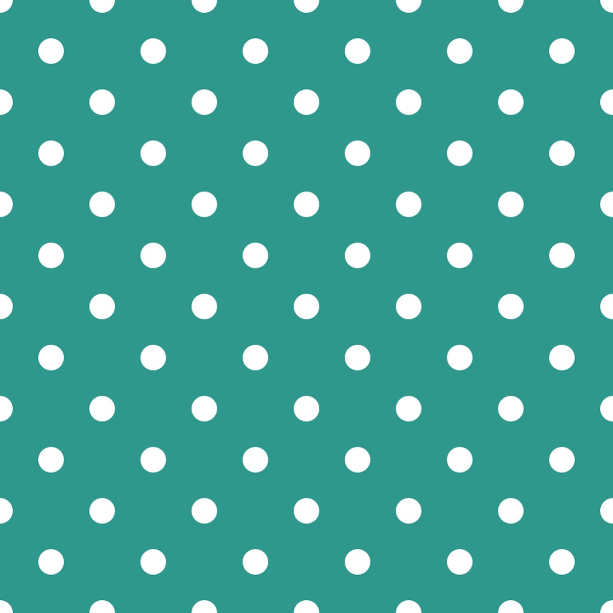 White Dots Fabric - Atoll