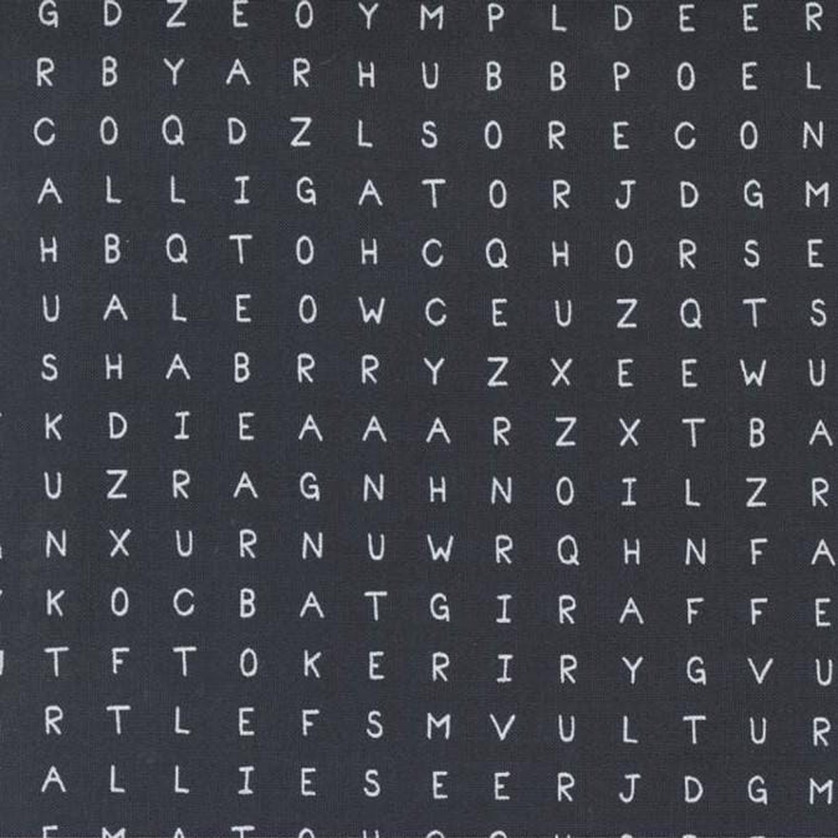 ABC XYZ- Black