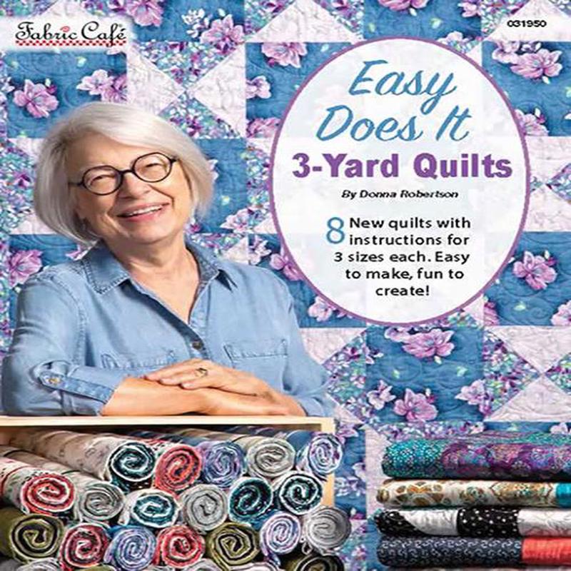 Fabric Cafe Easy Does It 3 Yard Quilts Quilting Book FC-031950