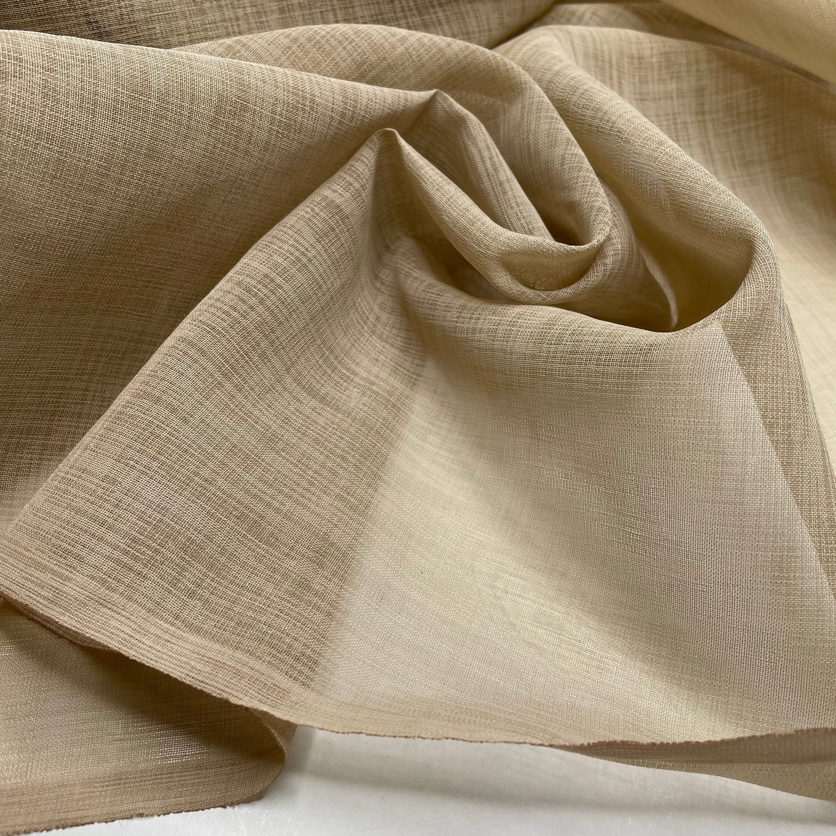 Earl Grey With Milk - Gauze Poly Woven - Light Beige - 1.5M Bundle