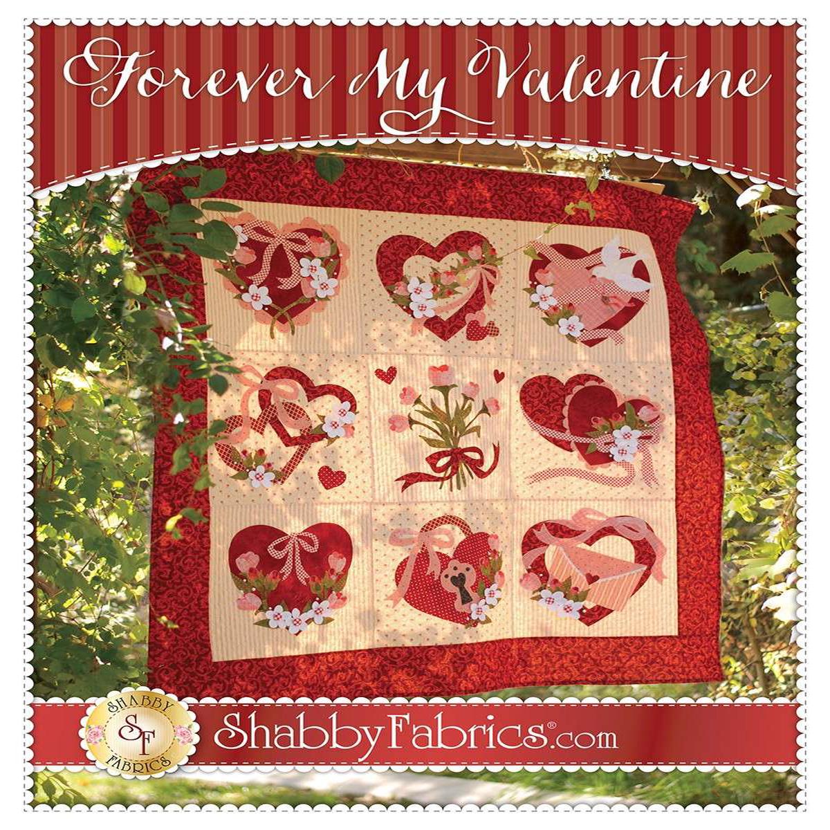 Forever My Valentine in Cotton Quilt Pattern by Jennifer Bosworth
