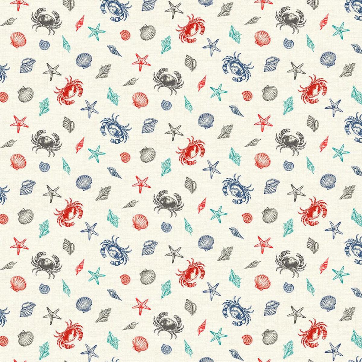 Makower Nautical - Shells 2498 Q
