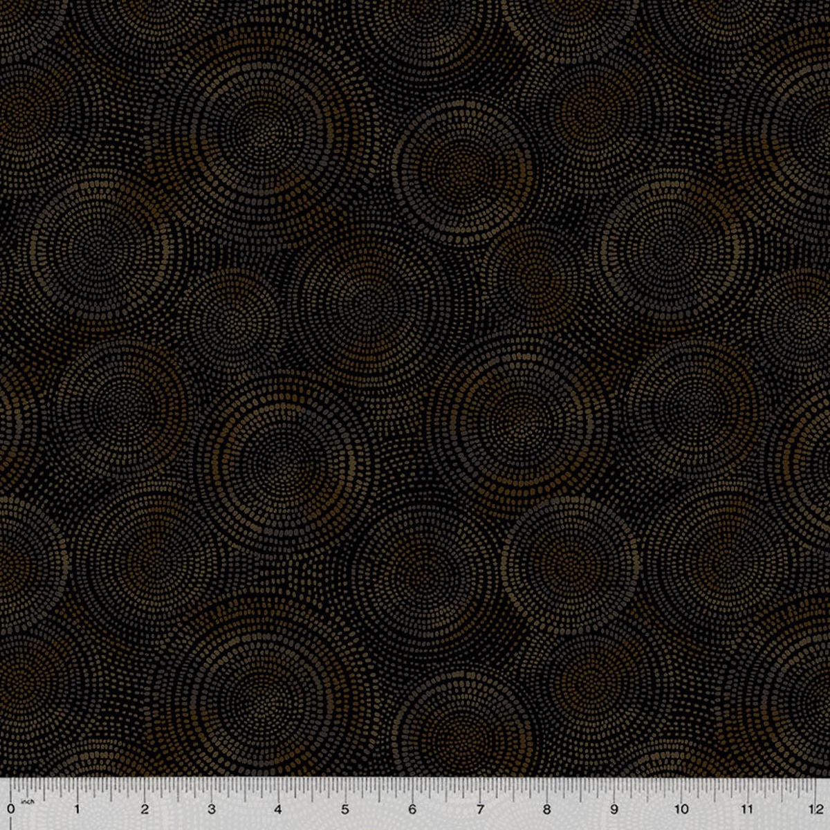 Radiance Quilt Fabric - Blender in Iron Black/Brown - 53727-59