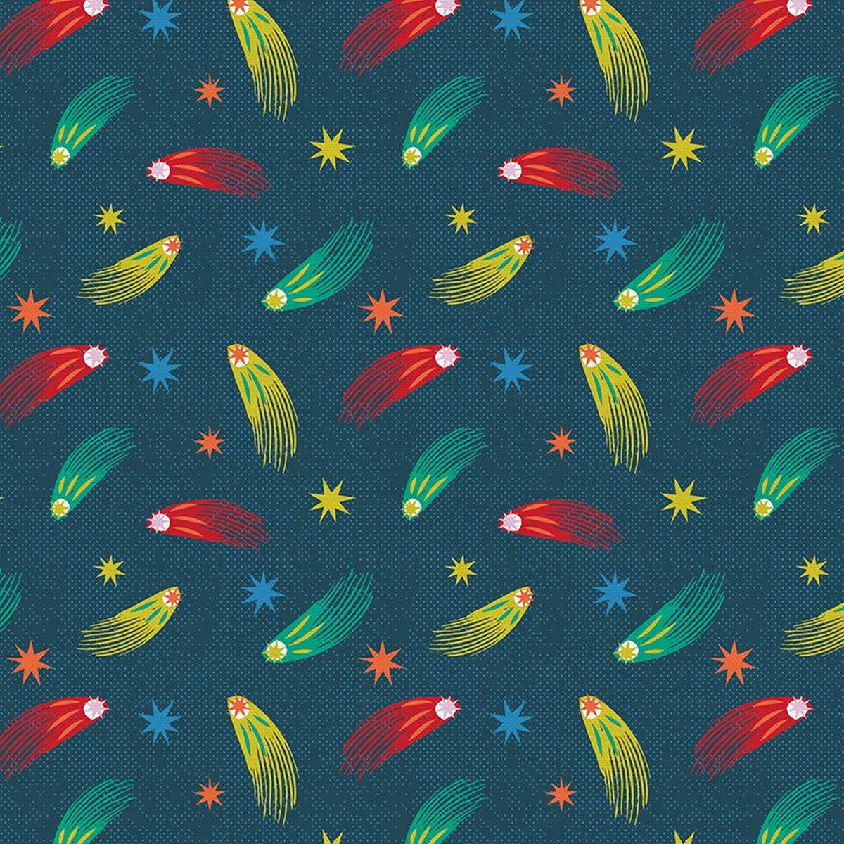 Super Dinos - Stars - Navy - 50cm