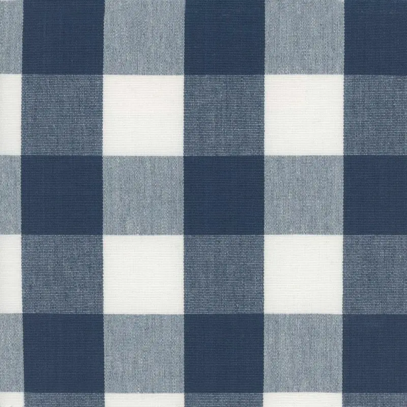 Lyme Indigo Heritage House Fabric