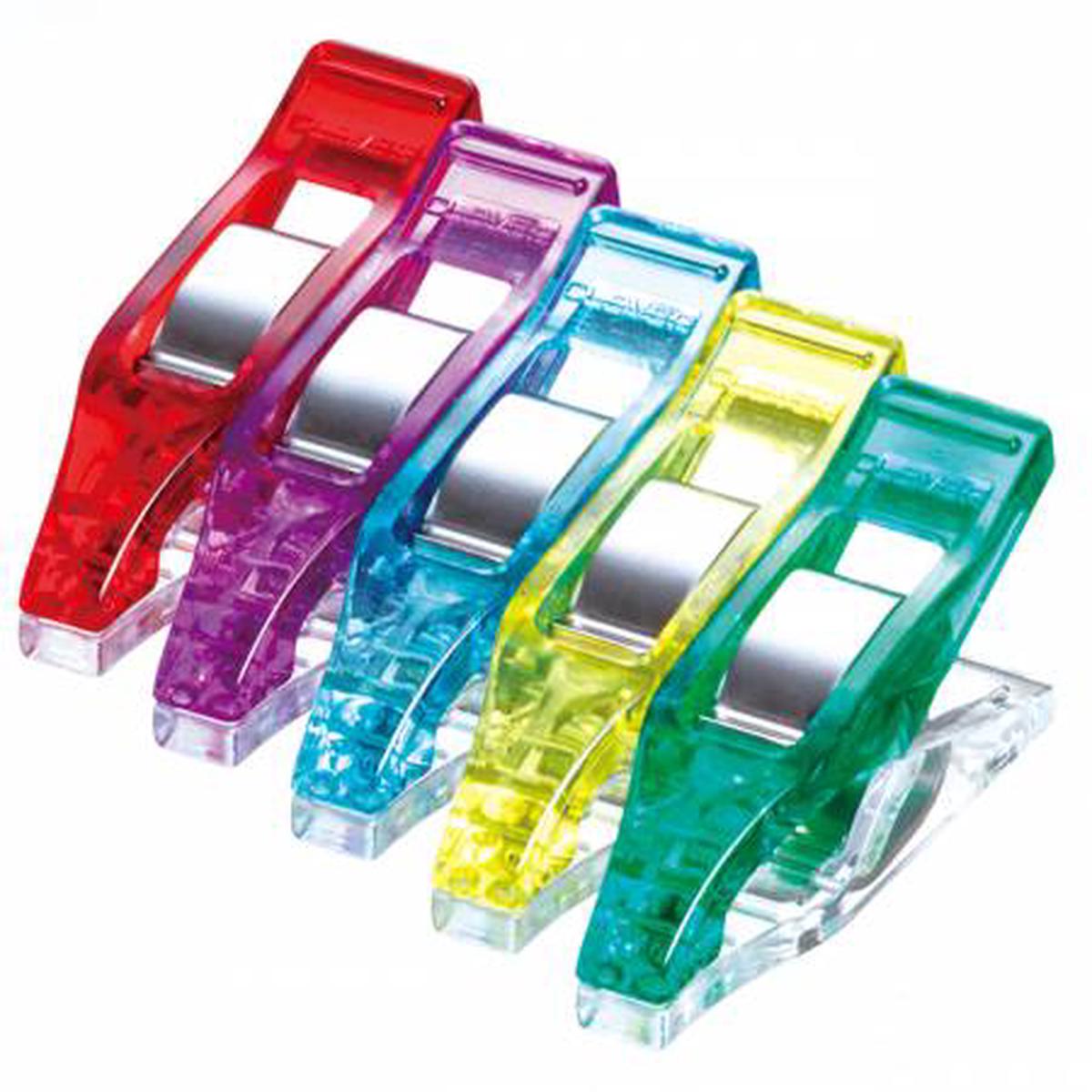 Mini Colourful Wonder Clips 50 pack