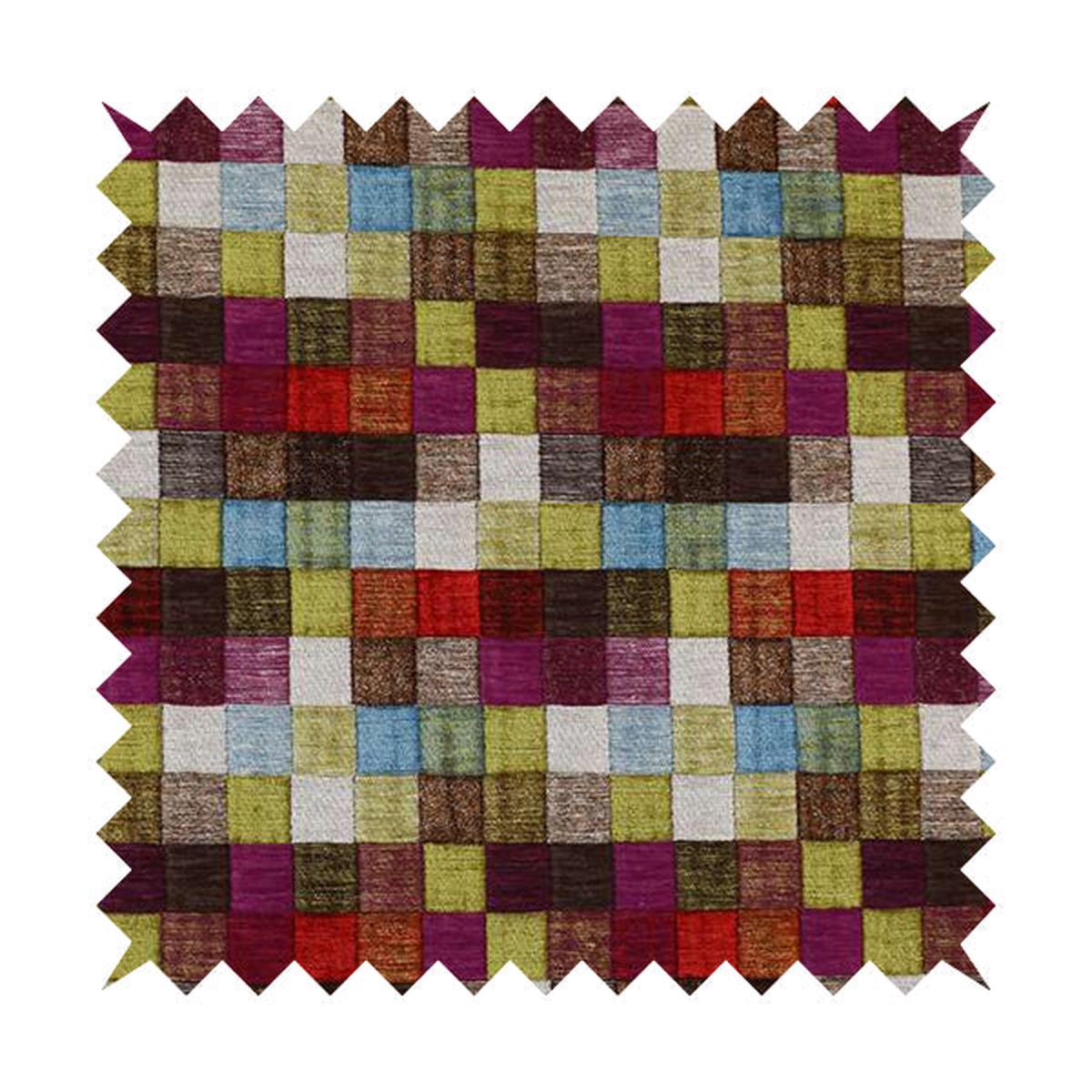 Rapunzel Patchwork Pattern Fabric Collection Designer Furnishing Fabrics CTR-15
