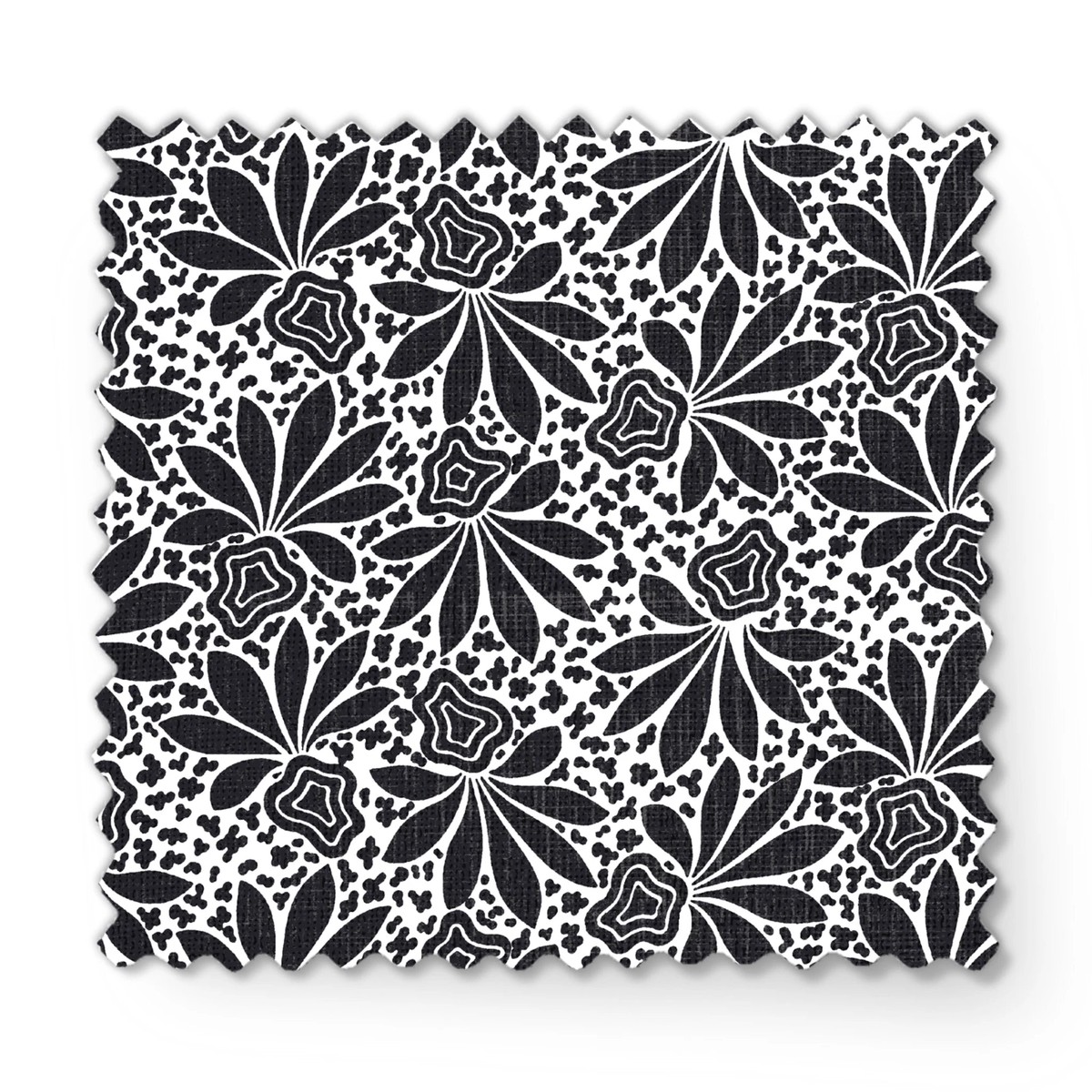 Jungle Bloom - Global Monochrome Fabric