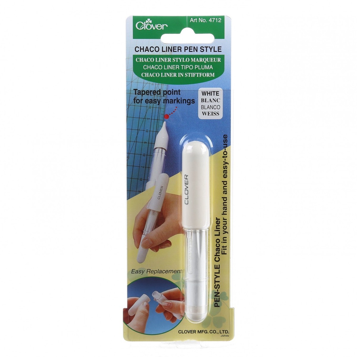 Chaco Liner Pen Style White Clover Needlecraft CN-4712CV