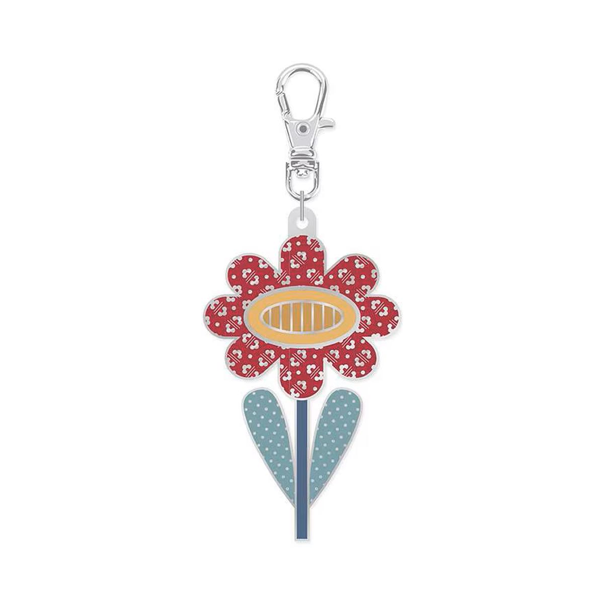 Riley Blake Designs Lori Holt Americana Flower Enamel Happy Charm ST-40878