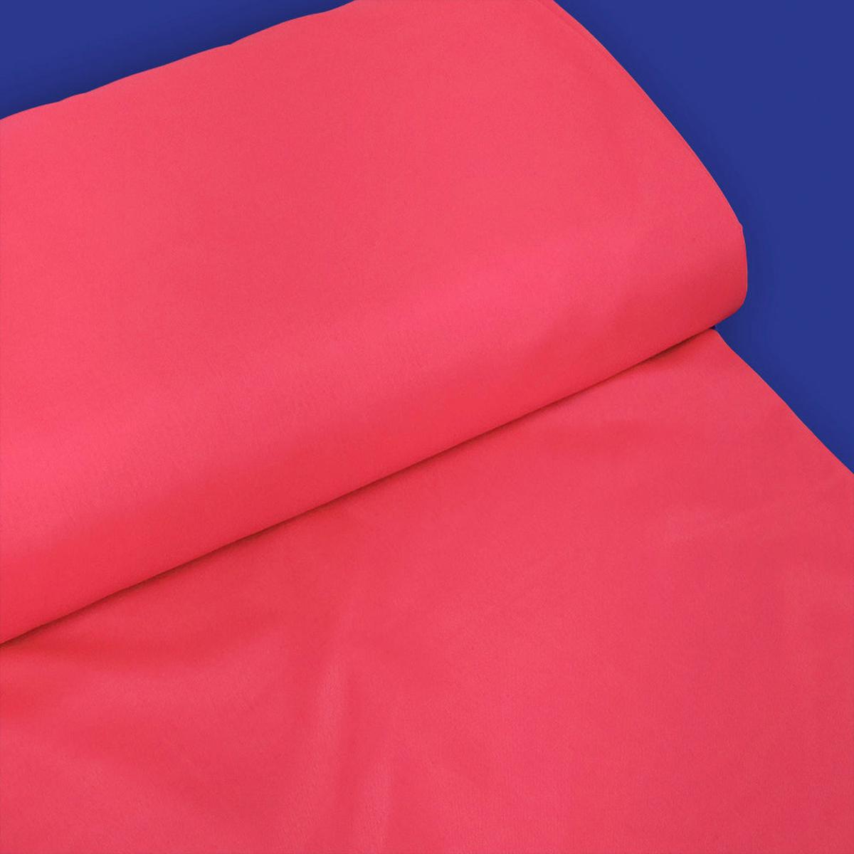 Tela Pongee 58", 100% Polister - Rosa Nen
