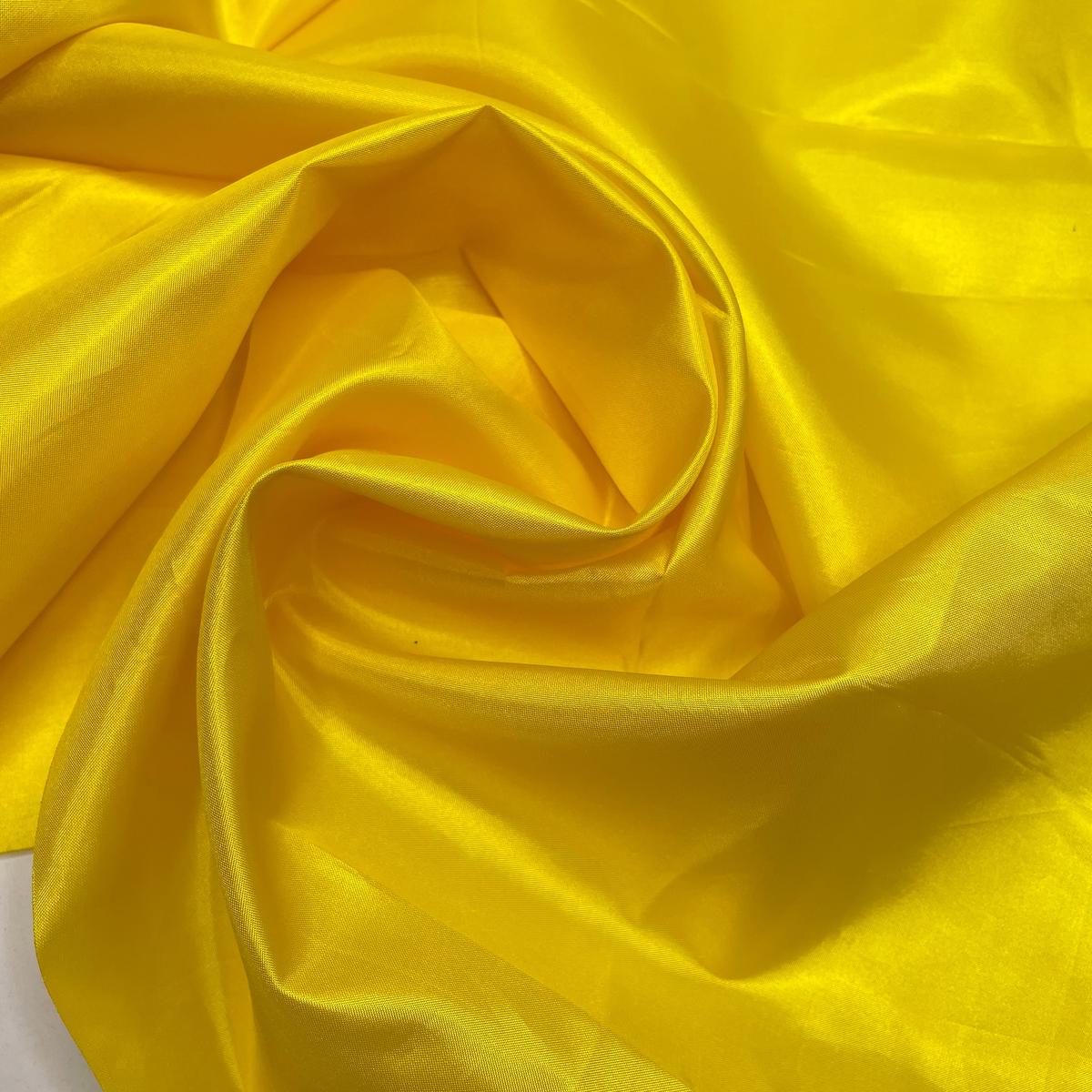 Shadow Maker - Made In Japan Satin Poly Woven - Yellow - 2.4M Bundle
