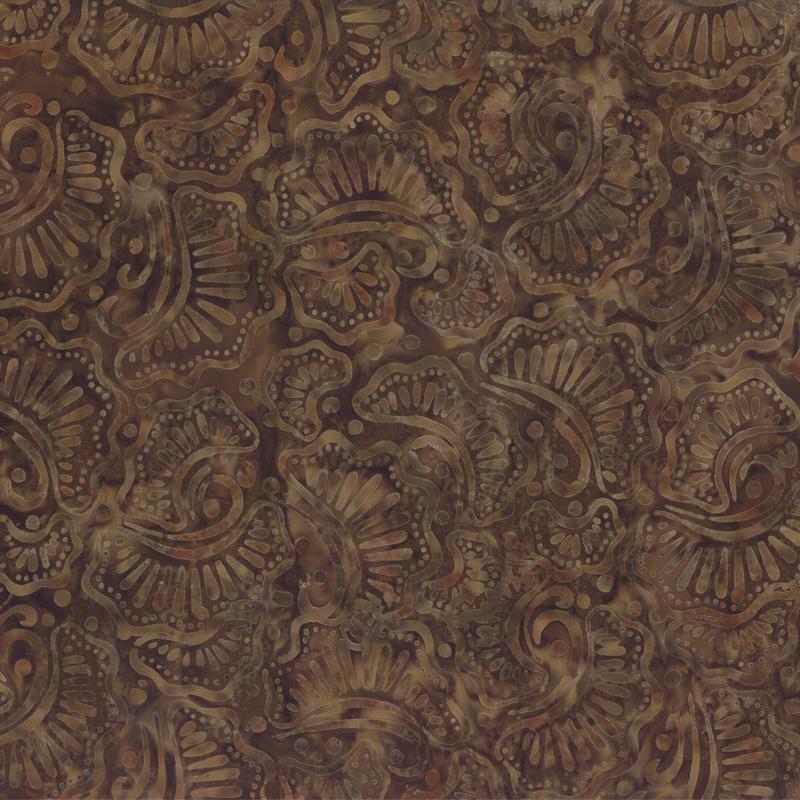 Batiks Brown - (8)