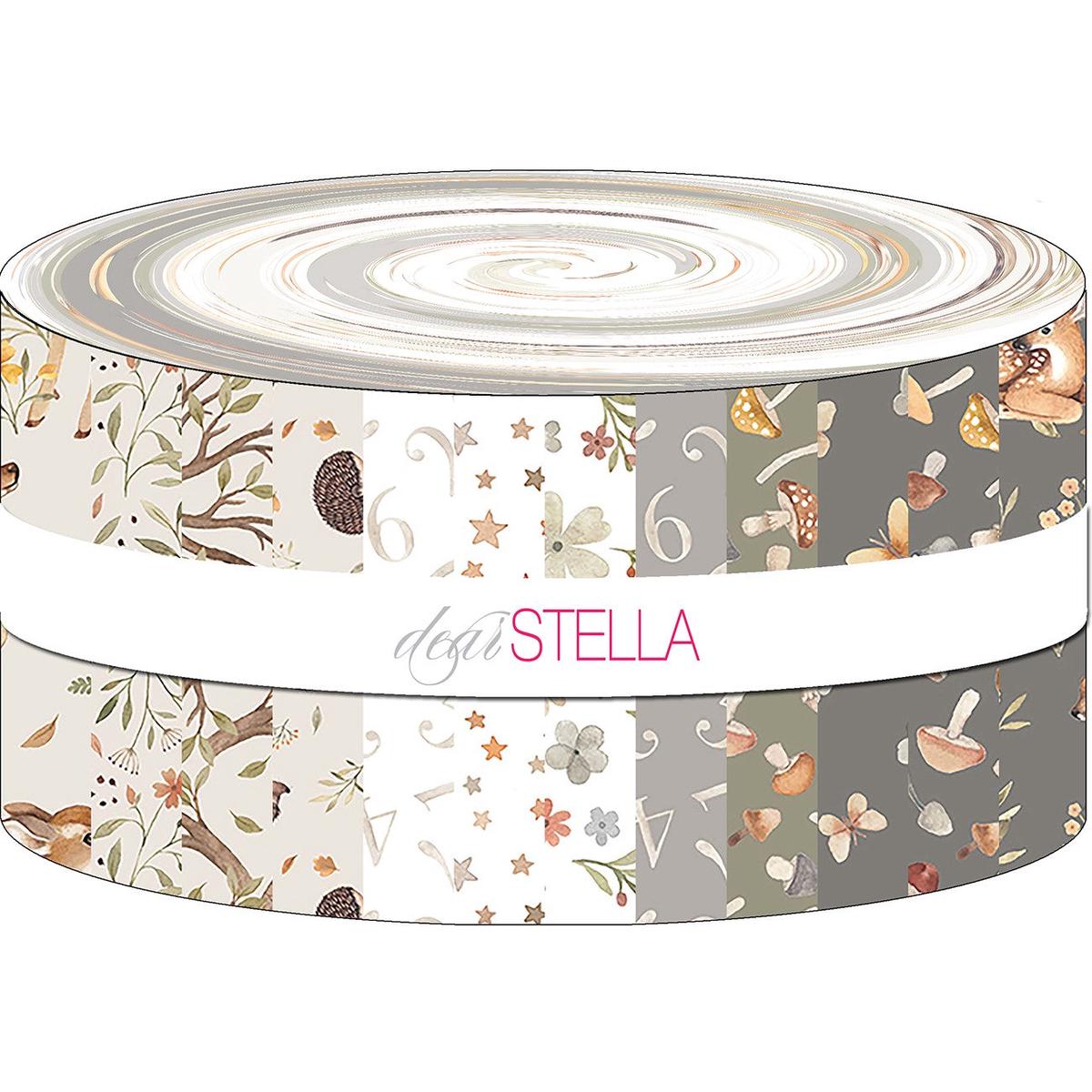 Fabric Dear Stella Count on Me 40pc 2.5" Strip Roll CPSTELLA-STRIP-COUNTONME