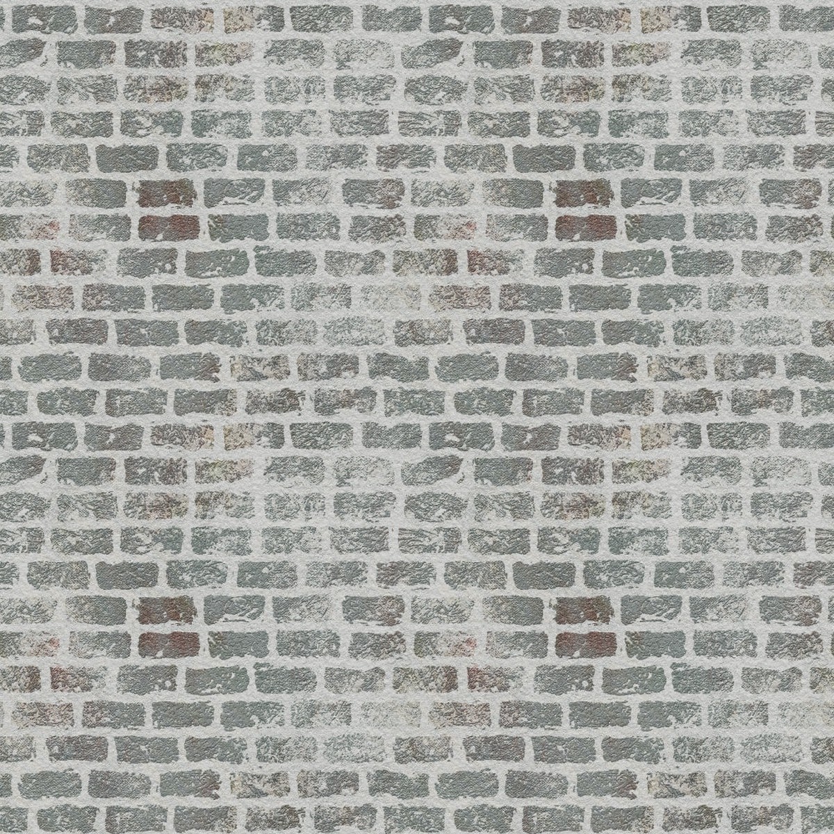 Grunge Brick Wall Pattern 2 Quilting Cotton Fabric