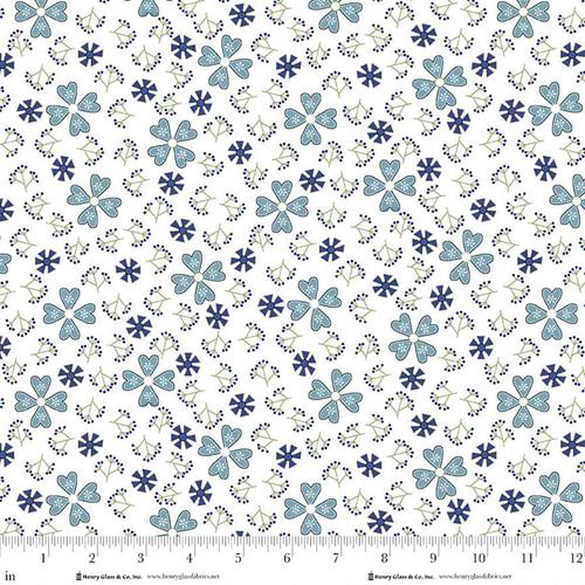 Henry Glass, Friendship Garden, 3631-11, WHITE,