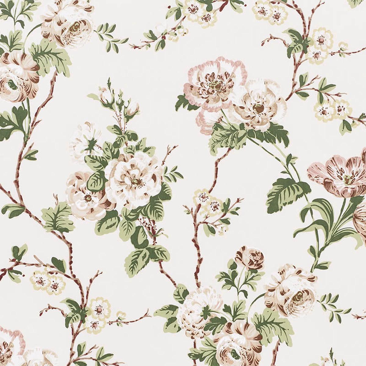 Betty Chintz Quiet Pink Fabric