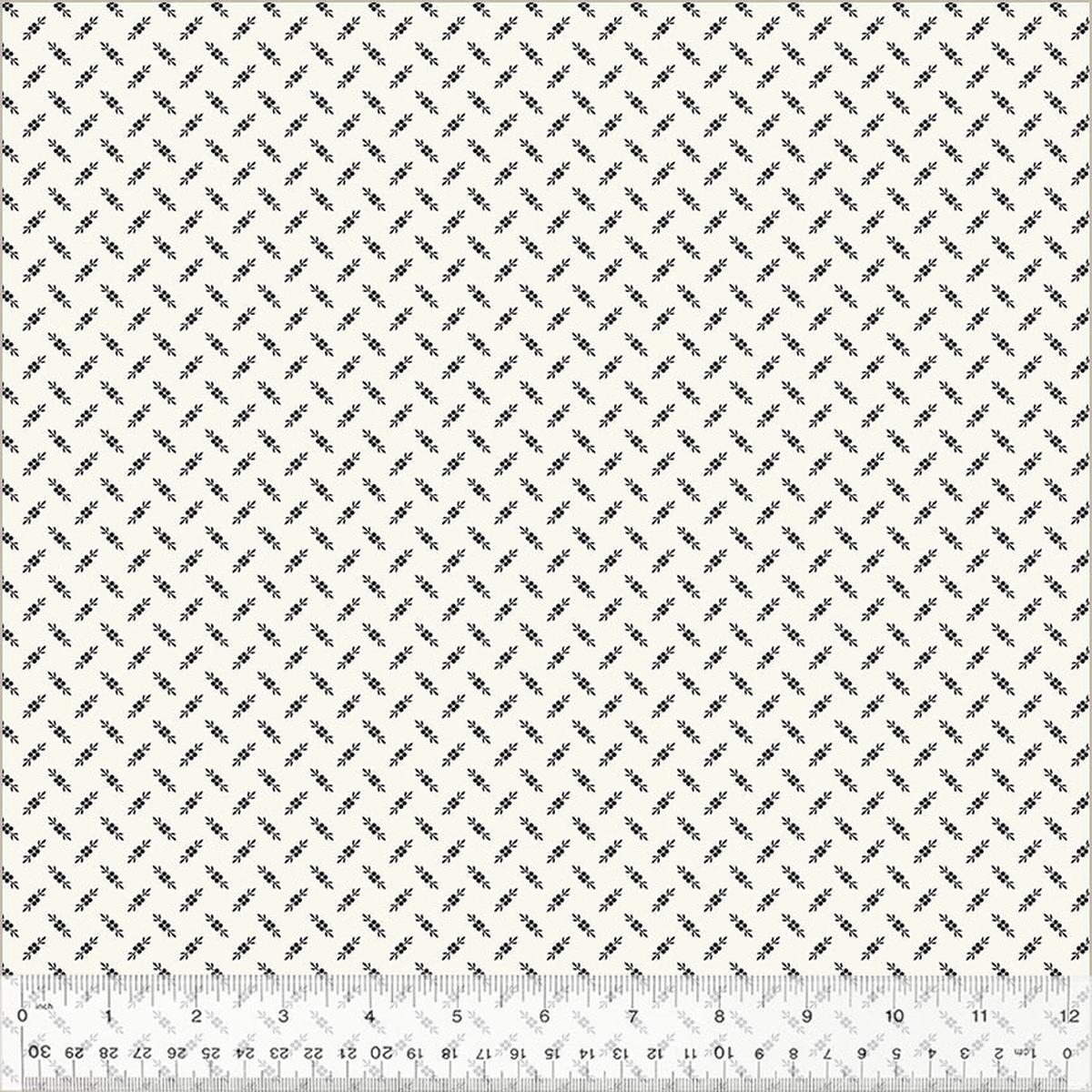 Jasper Blue-Fleurette-Ivory