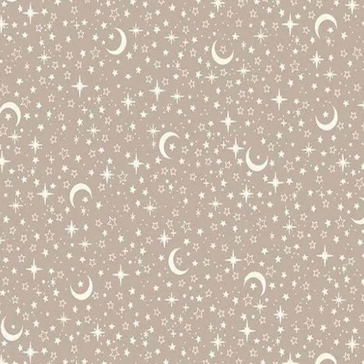 Makower UK - 195S Stars Grey