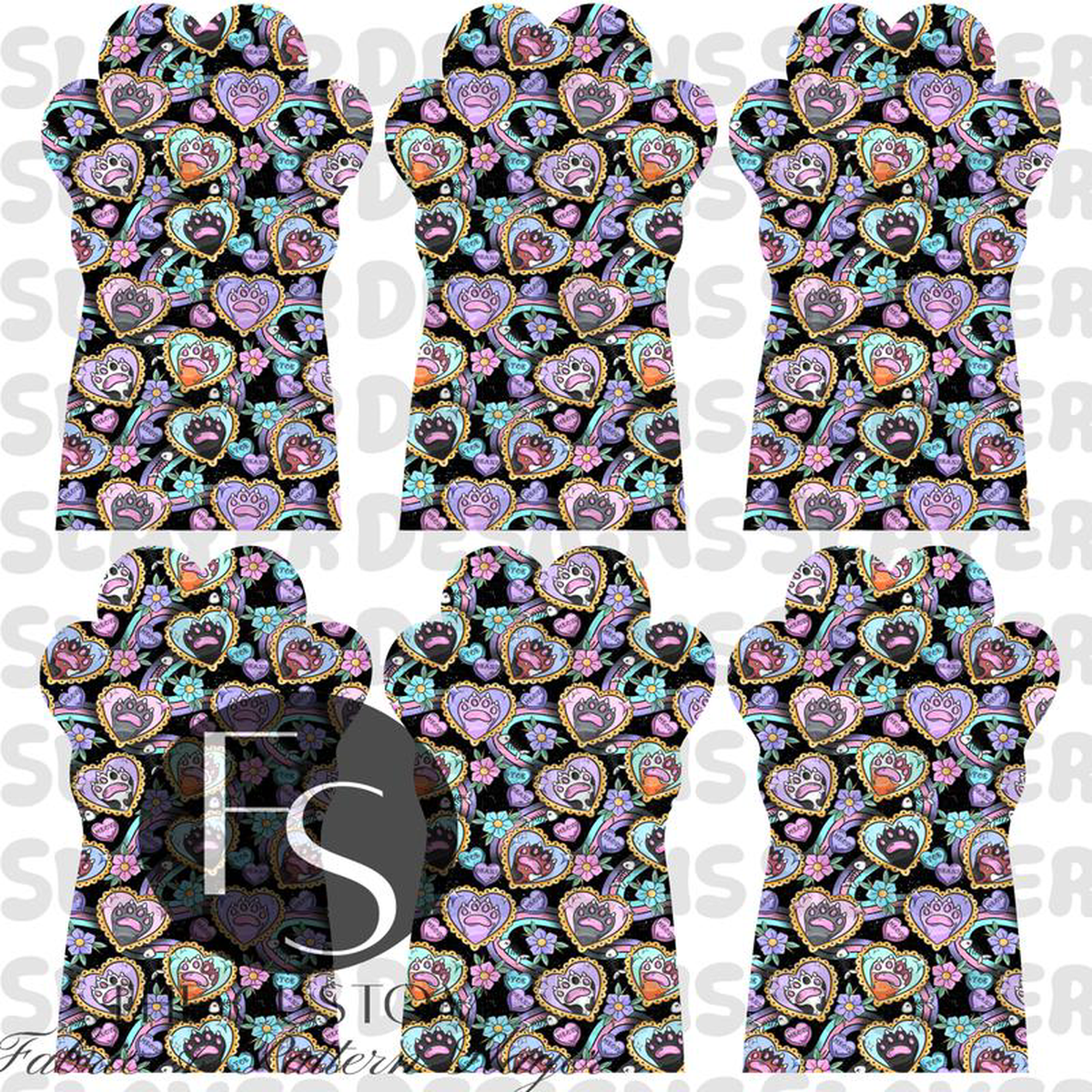 PAWMARK011 8211 Cut and Sew Bookmarks FABRICSLAYER 8211 Preorder