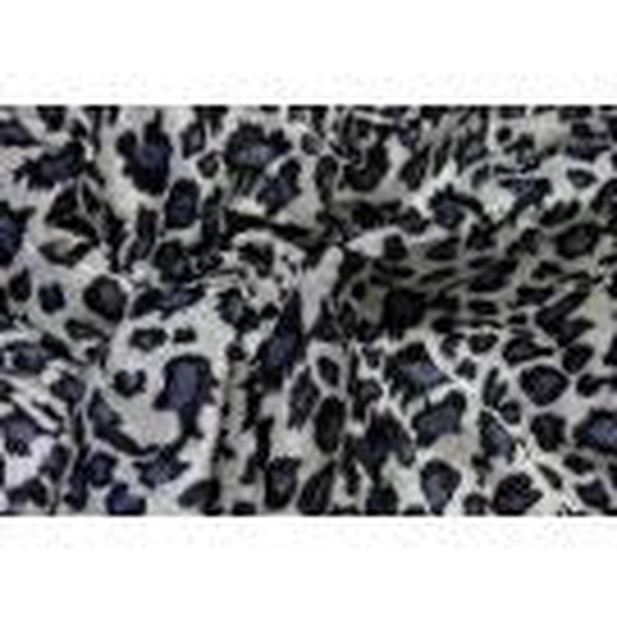 Silver Cheetah Velour -- Lady McElroy