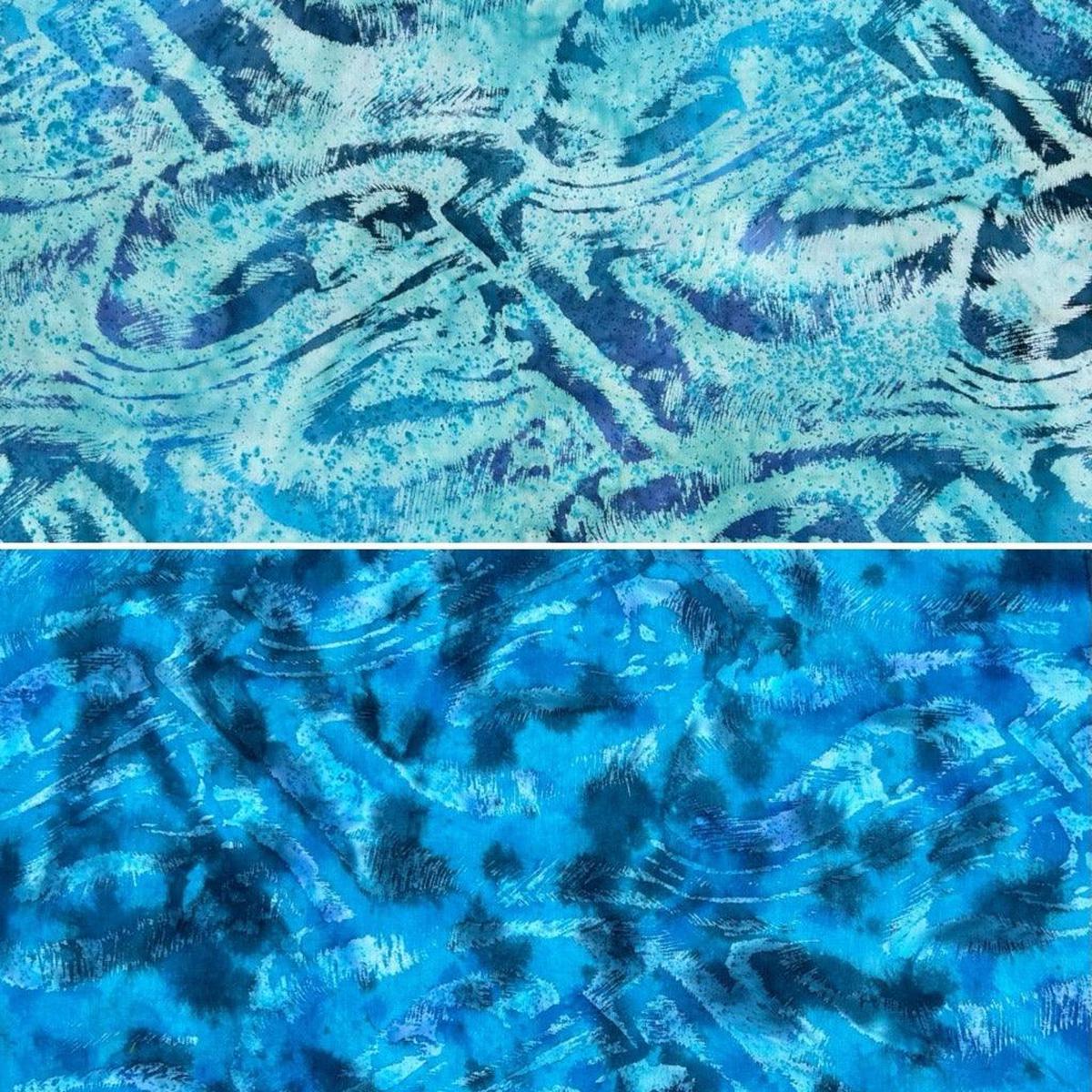 Waves Cotton Batik Fabric