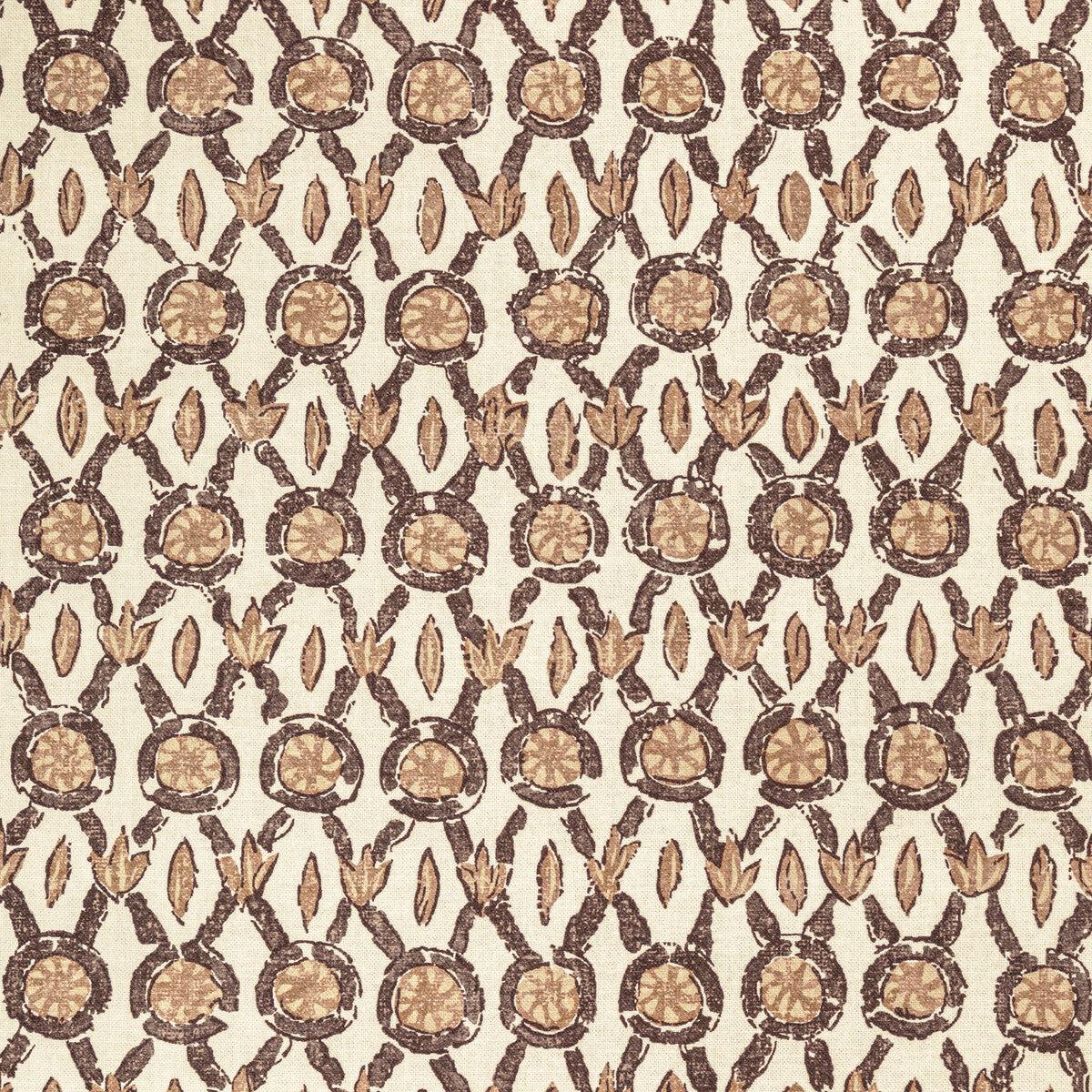 8022103.616.0 GALON PRINT MOCHA - BRUNSCHWIG & FILS Fabric - YARD