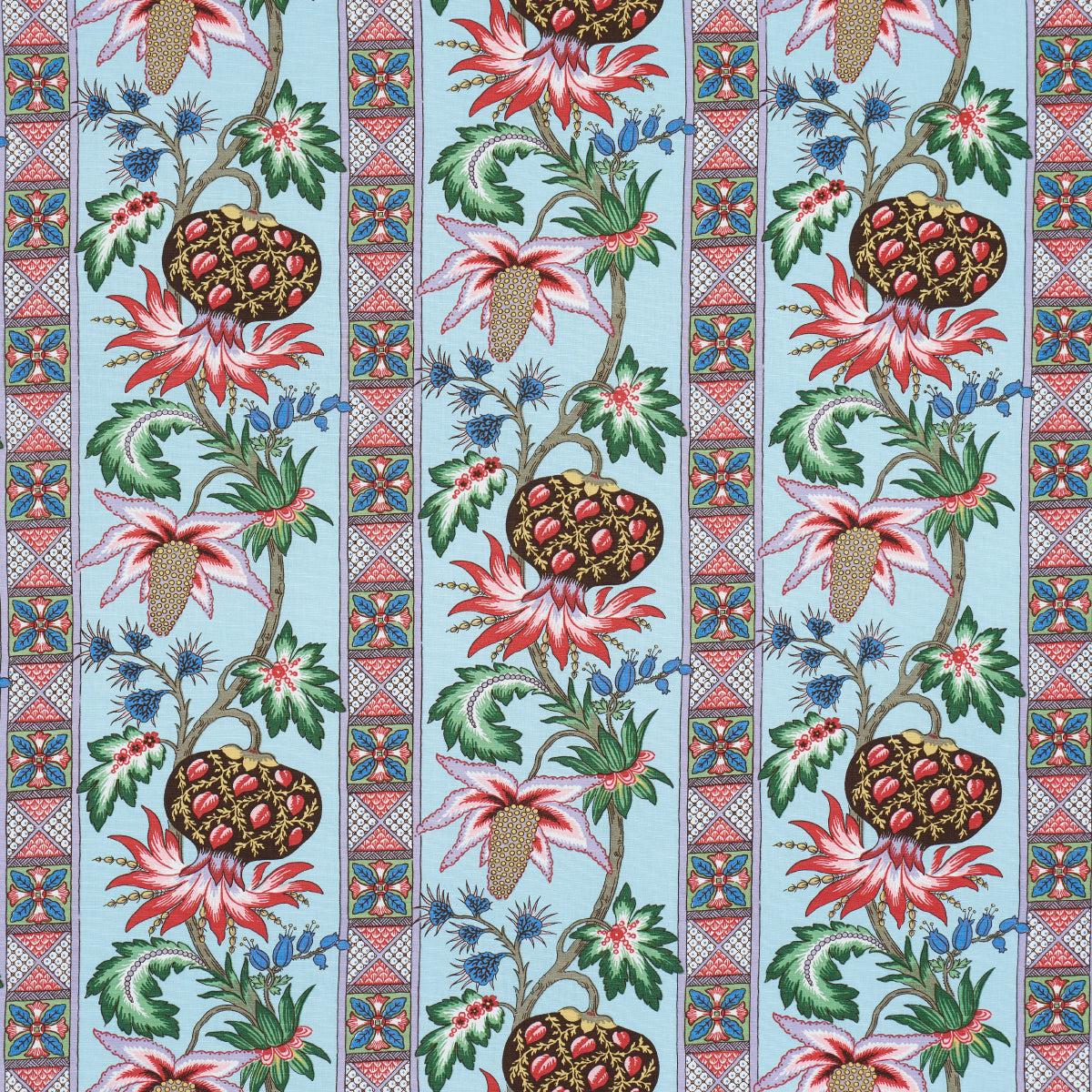 Bailey Botanical Azure Fabric