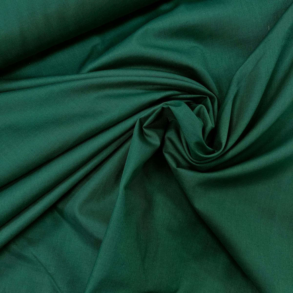 Tela Broadcloth / Tremode 45", 80% Polister, 20% Algodn - Verde Hunter