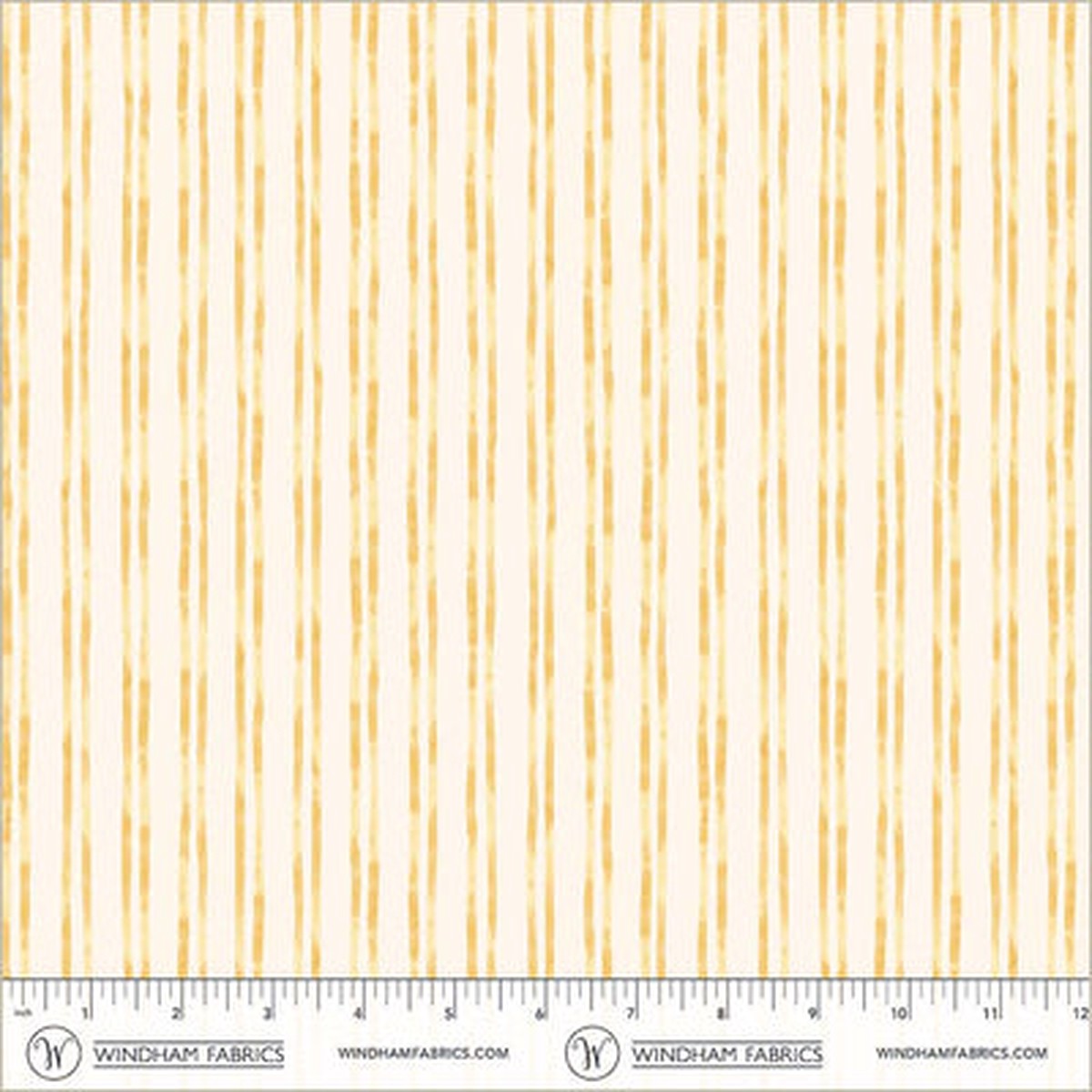 Aviva Ribbons Ivory Cotton 44"/45" Fabric Per Yard