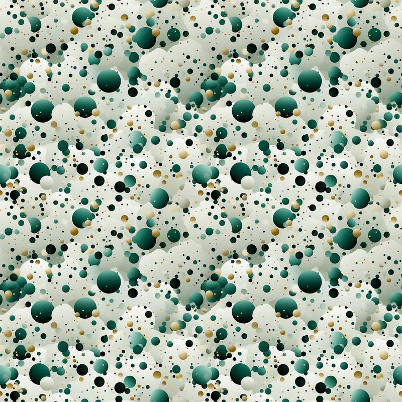 Green Confetti Pattern 1 Quilting Cotton Fabric