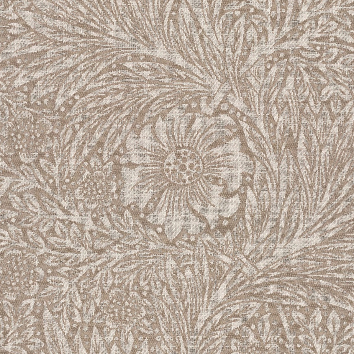 William Morris At Home Marigold Woven Fabric Linen